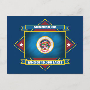 Carte Postale Diamant du Minnesota