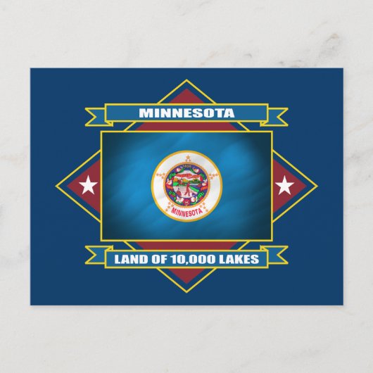 Carte Postale Diamant du Minnesota (Devant)