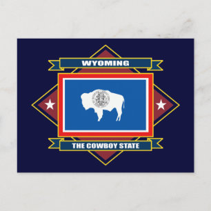 Carte Postale Diamant du Wyoming