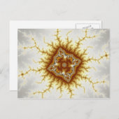 Carte Postale Diamant - Fractale (Devant / Derrière)