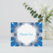 Carte Postale Diamants bleus (Debout devant)