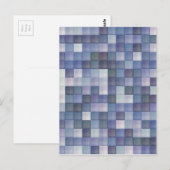 Carte Postale Diamants bleus (Devant / Derrière)