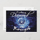 Carte Postale Diamants dans le brut (Devant / Derrière)