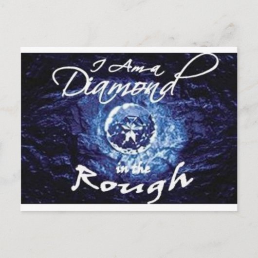 Carte Postale Diamants dans le brut (Devant)