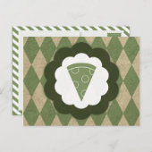 Carte Postale diamants de la pizza (Devant / Derrière)