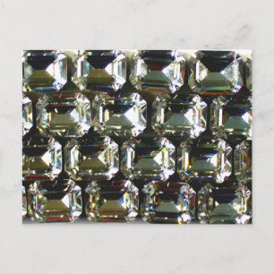 Carte Postale Diamants, élégantes pierres vintages
