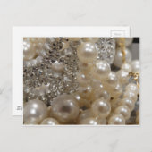 Carte Postale Diamants et perles (Devant / Derrière)