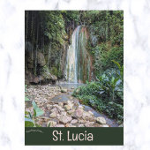 Carte Postale Diamond Botanical Gardens St Lucia