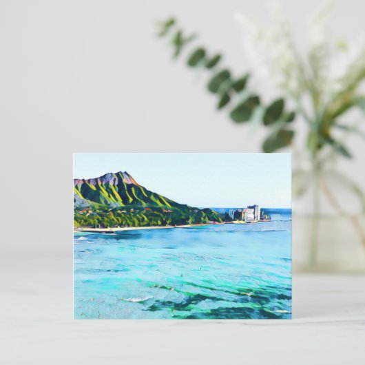 Carte postale Diamond Head (Debout devant)