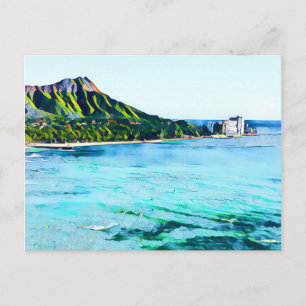 Carte postale Diamond Head
