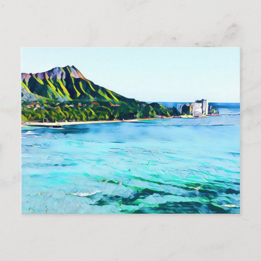 Carte postale Diamond Head (Devant)