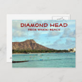Carte postale Diamond Head (Devant / Derrière)