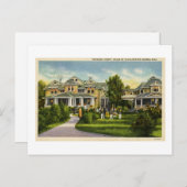 Carte Postale Diamond House - Maison de David - Benton Harbour M (Devant / Derrière)