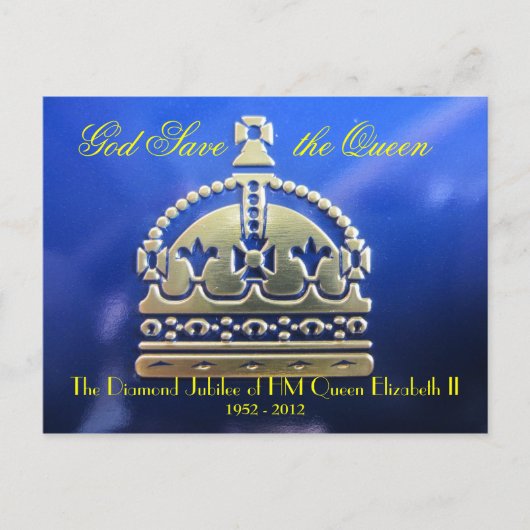 Carte postale Diamond Jubilee (Devant)