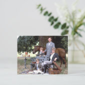 Carte Postale Diana Charles William Harry 1992 (Debout devant)