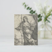 Carte postale Diana Luna Illustration Vintage (Debout devant)