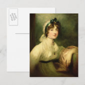 Carte Postale Diana Sturt, plus tard Lady Milner, 1800-05 (Devant / Derrière)