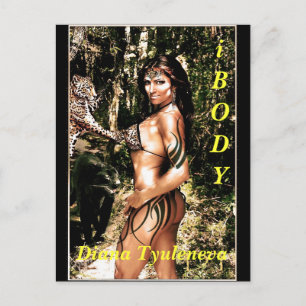 Carte Postale Diana Tyuleneva - Pantera, iBODY