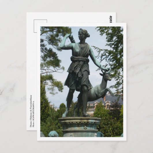 Carte Postale Diane (Devant / Derrière)