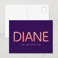 Diane, allume mes néons de vie.