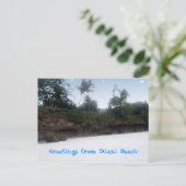 Carte postale Diani Beach Kenya (Debout devant)