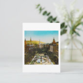 Carte Postale Diapositive de lanterne magique en verre MONTREAL  (Debout devant)