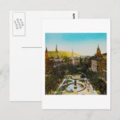 Carte Postale Diapositive de lanterne magique en verre MONTREAL  (Devant / Derrière)