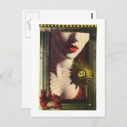 Carte Postale Dibble_Artworks_064_Reine_Rouge (Devant / Derrière)