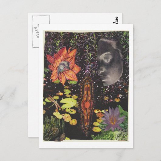 Carte Postale Dibble_Artworks_106_Mère_Cachet (Devant / Derrière)