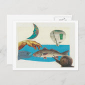 Carte Postale Dibble_Artworks_118_Poisson_Rouge (Devant / Derrière)