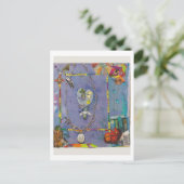 Carte Postale Dibble_Artworks_138_Coeur_Bleu_Guérison (Debout devant)