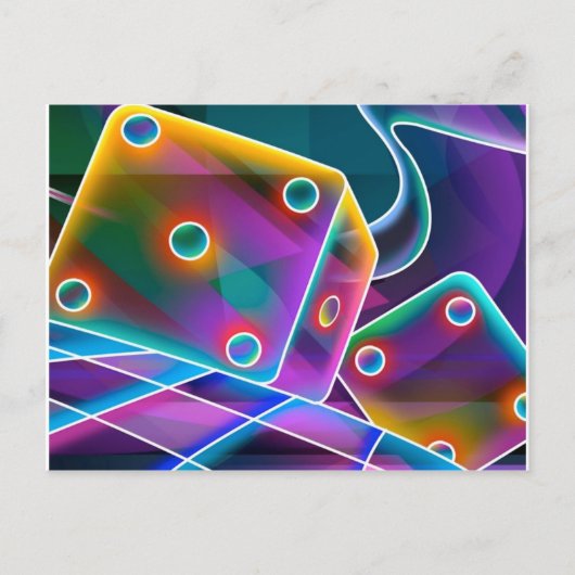 CARTE POSTALE DICE (Devant)