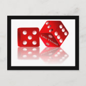 Carte Postale Dice Las Vegas (Devant)