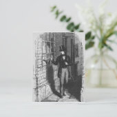 Carte Postale Dickens place sa première littéraire (Debout devant)