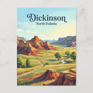Carte Postale Dickinson, Dakota du Nord
