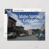 Carte postale d'Idaho Springs Colorado (Devant / Derrière)
