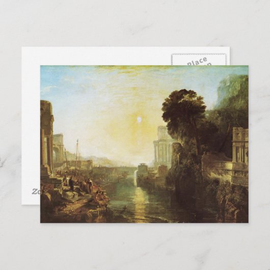 Carte Postale Dido Building Carthage (Devant / Derrière)