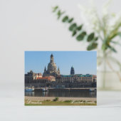 Carte Postale Die Brühlsche Terrasse à Dresden (Debout devant)