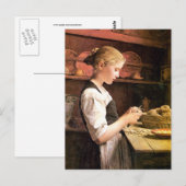 Carte Postale Die kleine Kartoffelschälerin (Devant / Derrière)