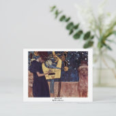 Carte Postale Die Musik Par Klimt Gustav (Debout devant)