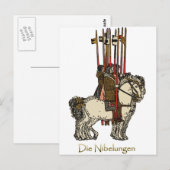 Carte Postale Die Nibelungen (Devant / Derrière)