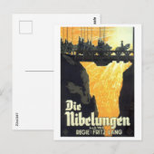 Carte Postale Die Nibelungen Opera 1924 Film (Devant / Derrière)