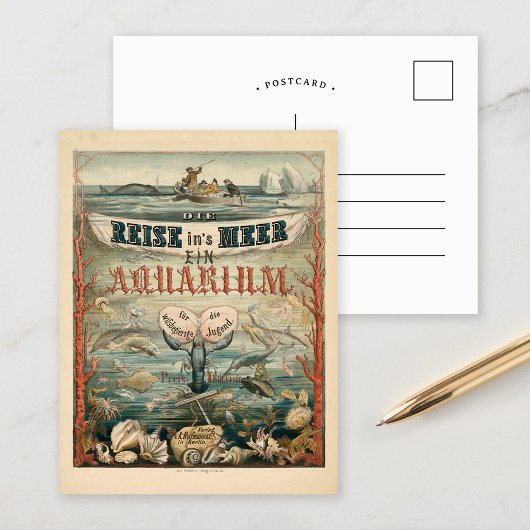 Carte Postale Die Reise in's Meer, Ein Aquarium | Carl Reinhardt