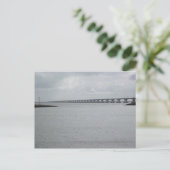 Carte Postale Die Zeeland Brücke (Debout devant)
