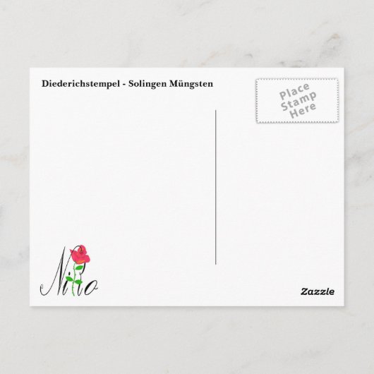 Carte Postale Diederichstempel (Dos)
