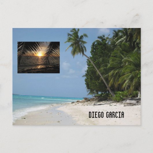 Carte Postale Diego Garcia (Devant)