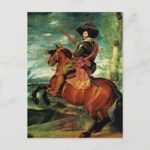 Carte Postale Diego Velazquez - Portrait de Gaspar de Guzmán