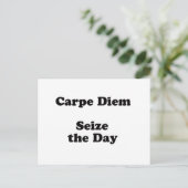 Carte Postale diem carpe (Debout devant)