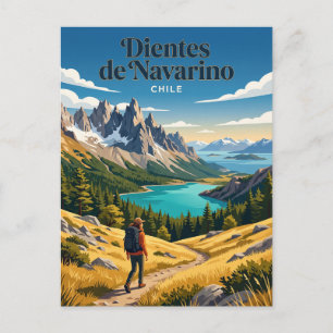 Carte Postale Dientes de Navarino Chili