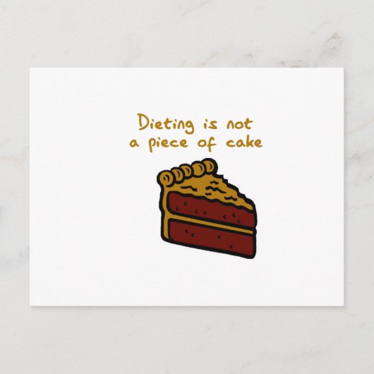 CARTE POSTALE DIETING (Devant)
